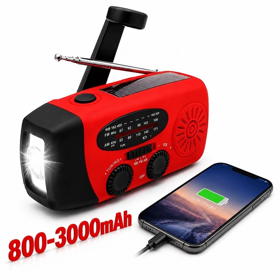 Solar Crank Emergency Radio Solar Crank Emergency Radio