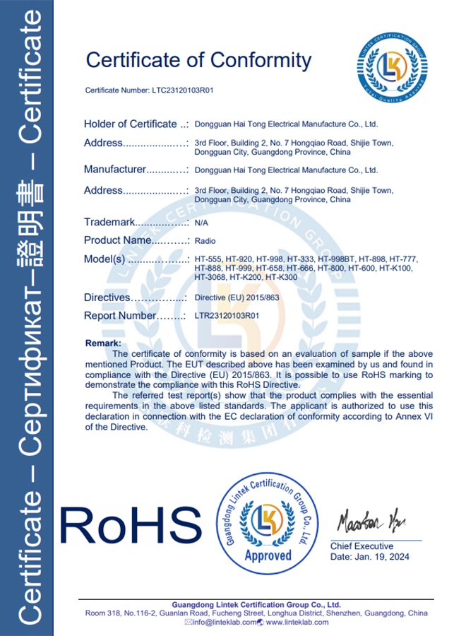 RoHS Cer